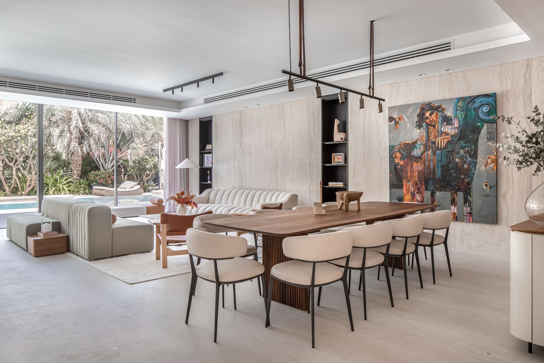 São Paulo Residence open dining space