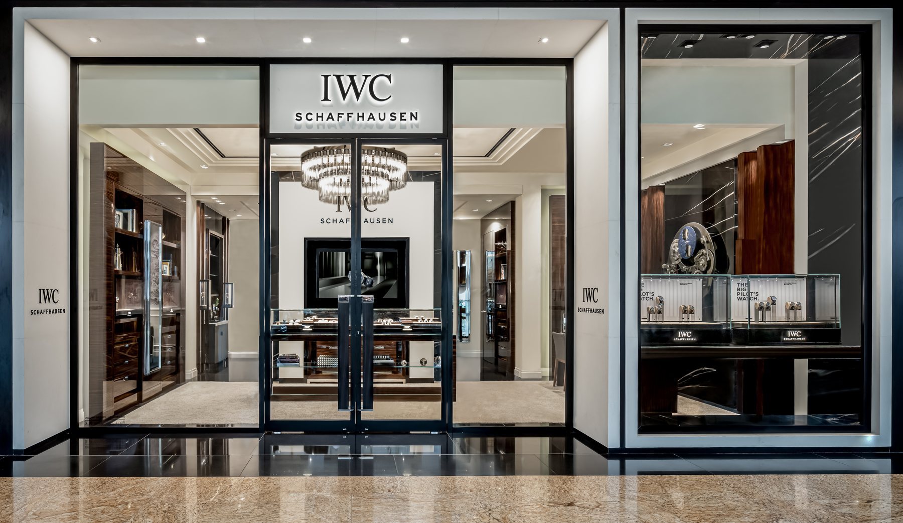 IWC Schaffhausen boutique frontage